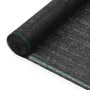 Toldo para pista de tenis HDPE 1,6x100 m negro de , Redes de tenis - Ref: Foro24-45269, Precio: 91,62 €, Descuento: %