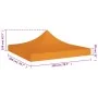 Techo de carpa para celebraciones naranja 2x2 m 270 g/m² von , Abdeckungen für Zelte und Pavillons - Ref: Foro24-315342, Prei...