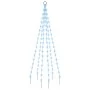 Árbol de Navidad en asta de bandera 108 LED azul 180 cm de , Luces de Navidad - Ref: Foro24-343520, Precio: 16,70 €, Descuent...