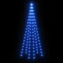 Árbol de Navidad en asta de bandera 108 LED azul 180 cm de , Luces de Navidad - Ref: Foro24-343520, Precio: 16,70 €, Descuent...