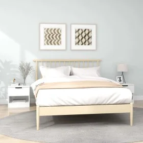 Mesitas de noche 2 uds madera contrachapada color blanco von , Nachttische - Ref: Foro24-811251, Preis: 71,81 €, Rabatt: %