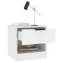 Mesitas de noche 2 uds madera contrachapada color blanco von , Nachttische - Ref: Foro24-811251, Preis: 71,81 €, Rabatt: %