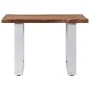 Mesa de centro borde natural madera maciza acacia 60x60x40 cm by , Coffee table - Ref: Foro24-247826, Price: 96,70 €, Discoun...
