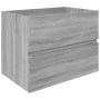 Mueble de lavabo madera de ingeniería gris Sonoma 60x38,5x45 cm von , Badezimmermöbel - Ref: Foro24-815649, Preis: 55,58 €, R...
