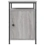 Mesita de noche madera contrachapada gris Sonoma 40x42x60 cm de , Mesitas de noche - Ref: Foro24-825869, Precio: 42,11 €, Des...