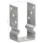Anclajes de valla 6 uds acero galvanizado plateado 8x6x15 cm von , Spikes zur Verankerung im Boden - Ref: Foro24-145330, Prei...
