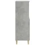 Aparador alto madera contrachapada gris hormigón 60x36x110 cm de , Aparadores - Ref: Foro24-821224, Precio: 81,75 €, Descuent...