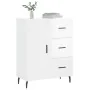 Aparador de madera contrachapada blanco brillante 69,5x34x90 cm von , Sideboards - Ref: Foro24-827934, Preis: 73,82 €, Rabatt: %