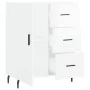 Aparador de madera contrachapada blanco brillante 69,5x34x90 cm von , Sideboards - Ref: Foro24-827934, Preis: 73,82 €, Rabatt: %