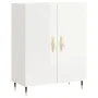 Aparador de madera contrachapada blanco brillante 69,5x34x90 cm de , Aparadores - Ref: Foro24-827702, Precio: 82,50 €, Descue...