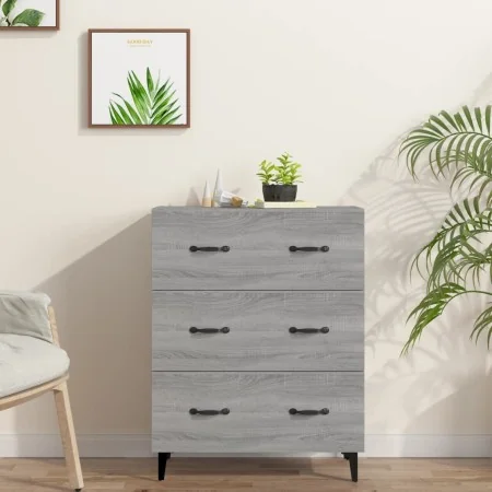 Aparador de madera de ingeniería gris Sonoma 69,5x34x90 cm de , Aparadores - Ref: Foro24-817349, Precio: 93,67 €, Descuento: %