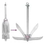 Ancla plegable hierro fundido galvanizado caliente plata 12 kg by , Anchors - Ref: Foro24-94274, Price: 123,55 €, Discount: %