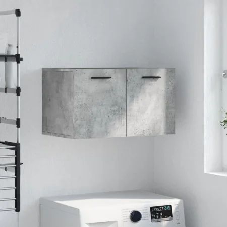 Armario de pared madera ingeniería gris hormigón 60x36,5x35 cm de , Taquillas y armarios de almacenamiento - Ref: Foro24-8300...