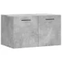 Armario de pared madera ingeniería gris hormigón 60x36,5x35 cm de , Taquillas y armarios de almacenamiento - Ref: Foro24-8300...
