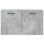 Armario de pared madera ingeniería gris hormigón 60x36,5x35 cm de , Taquillas y armarios de almacenamiento - Ref: Foro24-8300...