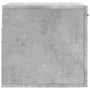 Armario de pared madera ingeniería gris hormigón 60x36,5x35 cm de , Taquillas y armarios de almacenamiento - Ref: Foro24-8300...