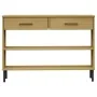 Armario consola patas de metal madera maciza pino marrón OSLO von , Seitentische - Ref: Foro24-351003, Preis: 74,49 €, Rabatt: %
