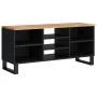 Mueble de TV madera acacia y madera contrachapada 100x33x46 cm von , TV-Möbel - Ref: Foro24-351967, Preis: 80,89 €, Rabatt: %