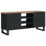 Mueble de TV madera acacia y madera contrachapada 100x33x46 cm von , TV-Möbel - Ref: Foro24-351967, Preis: 80,89 €, Rabatt: %