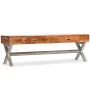 Mueble de TV con cajones madera maciza de acacia 140 cm von , TV-Möbel - Ref: Foro24-245373, Preis: 197,98 €, Rabatt: %