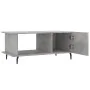 Mesa de centro madera contrachapada gris hormigón 90x50x40 cm de , Mesas de centro - Ref: Foro24-829504, Precio: 70,29 €, Des...