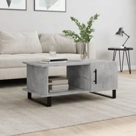 Mesa de centro madera contrachapada gris hormigón 90x50x40 cm von , Couchtisch - Ref: Foro24-829512, Preis: 61,03 €, Rabatt: %