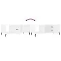 Mesa de centro madera contrachapada blanco brillo 102x50x40 cm by , Coffee table - Ref: Foro24-829318, Price: 51,95 €, Discou...