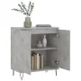 Aparador de madera contrachapada gris hormigón 60x35x70 cm by , Sideboards - Ref: Foro24-827160, Price: 69,07 €, Discount: %