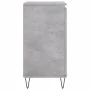 Aparador de madera contrachapada gris hormigón 60x35x70 cm by , Sideboards - Ref: Foro24-827160, Price: 69,07 €, Discount: %
