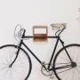 Soporte para bicicletas de pared madera de acacia 35x25x25 cm von , Fahrradträger für Fahrzeuge - Ref: Foro24-320479, Preis: ...