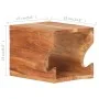 Soporte para bicicletas de pared madera de acacia 35x25x25 cm von , Fahrradträger für Fahrzeuge - Ref: Foro24-320479, Preis: ...