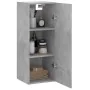 Armario de pared gris hormigón 34,5x34x90 cm von , Sideboards - Ref: Foro24-828872, Preis: 61,32 €, Rabatt: %