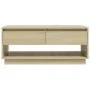 Mesa de centro madera contrachapada roble Sonoma 102,5x55x44 cm by , Coffee table - Ref: Foro24-809506, Price: 102,16 €, Disc...