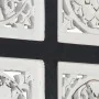 Panel de pared tallado a mano MDF negro y blanco 40x40x1,5 cm von , Wandverkleidung - Ref: Foro24-321656, Preis: 18,51 €, Rab...
