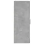 Armario de pared gris hormigón 34,5x34x90 cm de , Aparadores - Ref: Foro24-828928, Precio: 50,60 €, Descuento: %