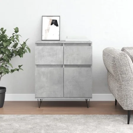 Aparador de madera contrachapada gris hormigón 60x35x70 cm von , Sideboards - Ref: Foro24-831120, Preis: 70,42 €, Rabatt: %