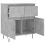 Aparador de madera contrachapada gris hormigón 60x35x70 cm von , Sideboards - Ref: Foro24-831120, Preis: 70,42 €, Rabatt: %
