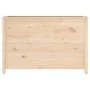Arriate elevado de jardín madera maciza de pino 119,5x40x78 cm by , Pots and planters - Ref: Foro24-825289, Price: 141,68 €, ...
