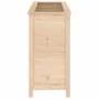 Arriate elevado de jardín madera maciza de pino 119,5x40x78 cm by , Pots and planters - Ref: Foro24-825289, Price: 141,68 €, ...