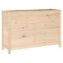 Arriate elevado de jardín madera maciza de pino 119,5x40x78 cm by , Pots and planters - Ref: Foro24-825289, Price: 141,68 €, ...
