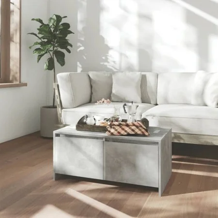 Mesa de centro madera de ingeniería gris hormigón 90x50x41,5 cm by , Coffee table - Ref: Foro24-809822, Price: 66,43 €, Disco...