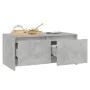 Mesa de centro madera de ingeniería gris hormigón 90x50x41,5 cm by , Coffee table - Ref: Foro24-809822, Price: 66,43 €, Disco...
