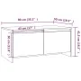 Mesa de centro madera de ingeniería gris hormigón 90x50x41,5 cm by , Coffee table - Ref: Foro24-809822, Price: 66,43 €, Disco...
