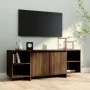 Mueble de TV madera de ingeniería marrón roble 130x35x50 cm de , Muebles TV - Ref: Foro24-813055, Precio: 93,99 €, Descuento: %