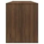 Mueble de TV madera de ingeniería marrón roble 130x35x50 cm de , Muebles TV - Ref: Foro24-813055, Precio: 93,99 €, Descuento: %