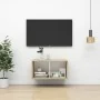 Mueble TV de pared madera contrachapada blanco roble 37x37x72cm von , TV-Möbel - Ref: Foro24-805476, Preis: 41,26 €, Rabatt: %