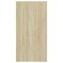 Mueble TV de pared madera contrachapada blanco roble 37x37x72cm von , TV-Möbel - Ref: Foro24-805476, Preis: 41,26 €, Rabatt: %