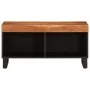 Mueble de TV madera maciza de acacia 85x33x43,5 cm de , Almacenamiento para CD y DVD - Ref: Foro24-352894, Precio: 87,48 €, D...