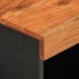 Mueble de TV madera maciza de acacia 85x33x43,5 cm de , Almacenamiento para CD y DVD - Ref: Foro24-352894, Precio: 87,48 €, D...