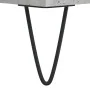 Mesita de noche madera ingeniería gris hormigón 40x35x47,5 cm de , Mesitas de noche - Ref: Foro24-827300, Precio: 45,60 €, De...